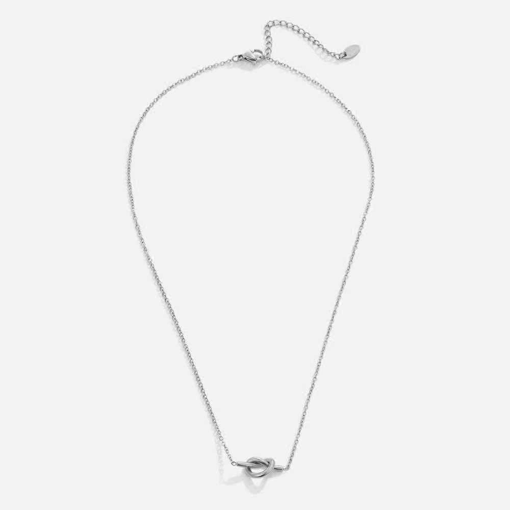 Silberne Knotenkette „Adela“ - Image 3