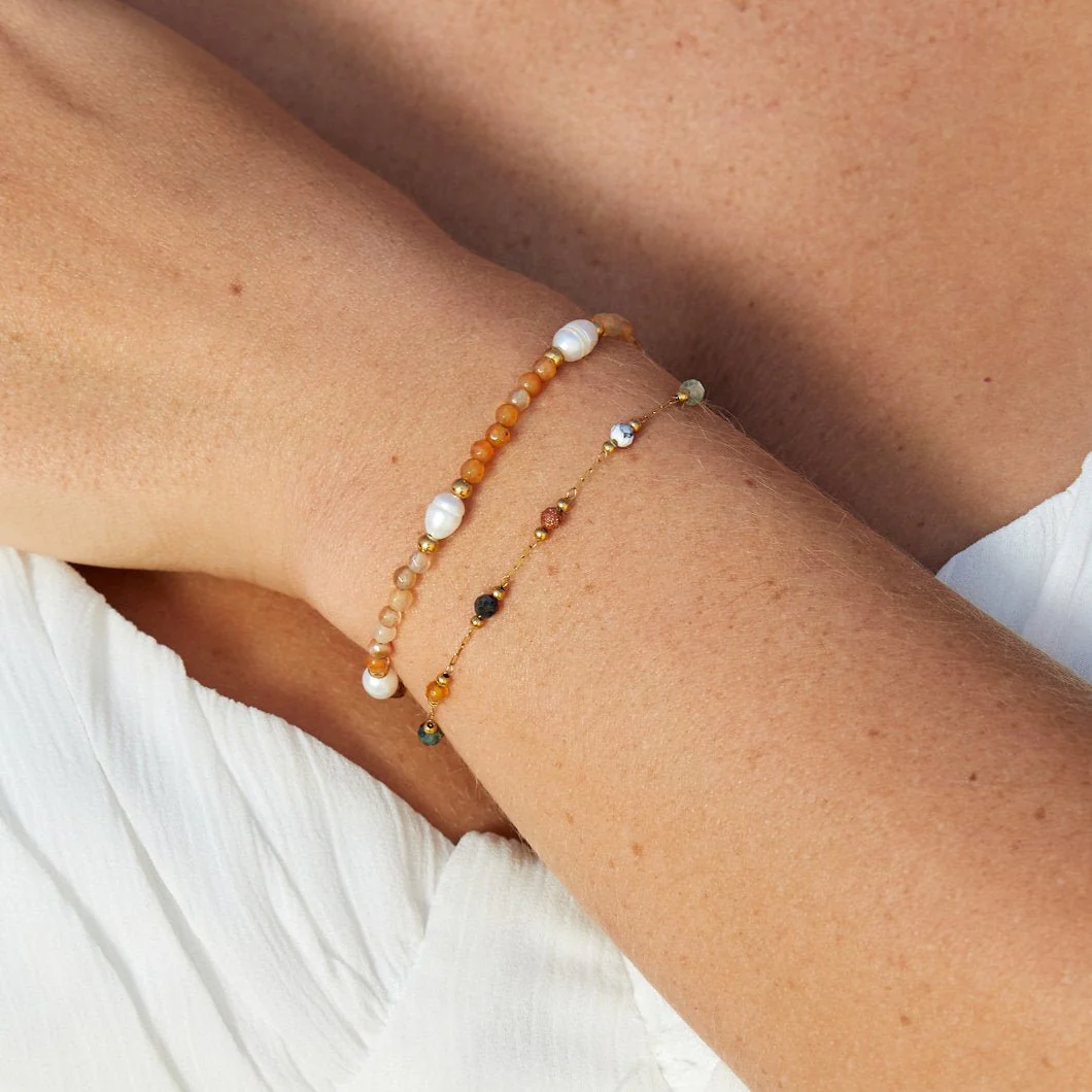 Perlenarmband mit Achat  - Image 2