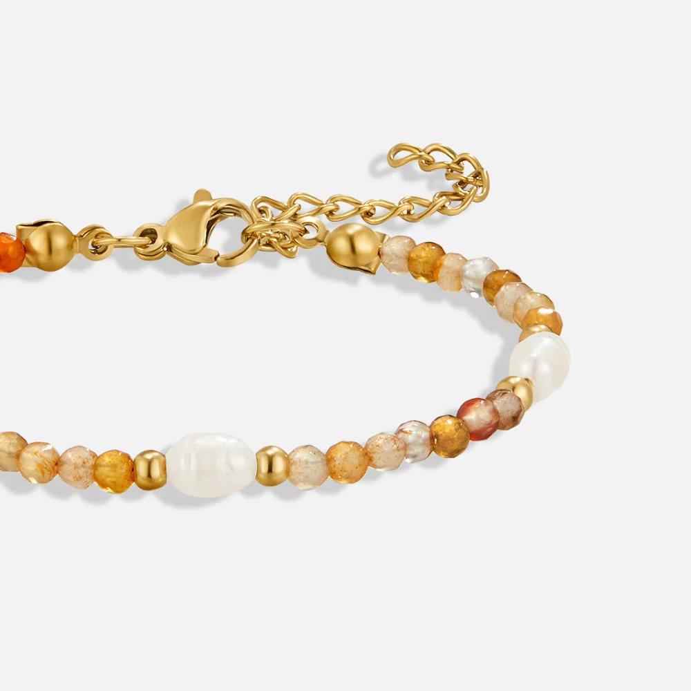 Perlenarmband mit Achat  - Image 3
