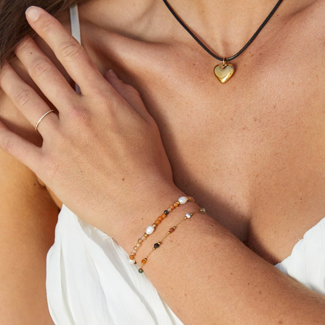 Perlenarmband mit Achat  - Image 6