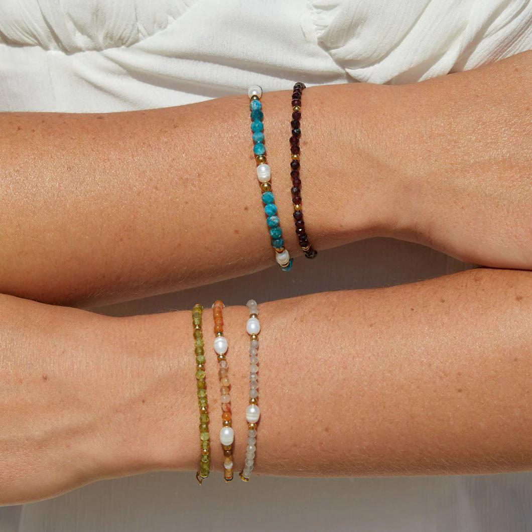 Perlenarmband mit Achat  - Image 7