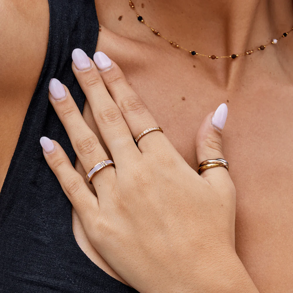 Perlmutt-Ring „Alona“ - Image 2