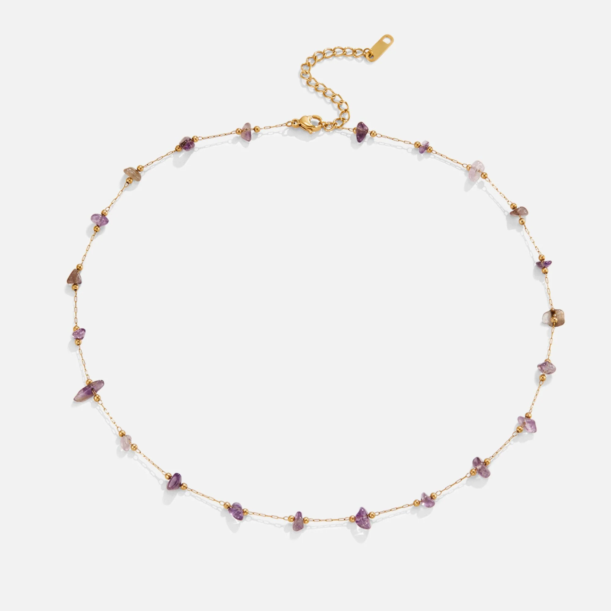 Kristallhalskette „Amethyst“ - Image 3
