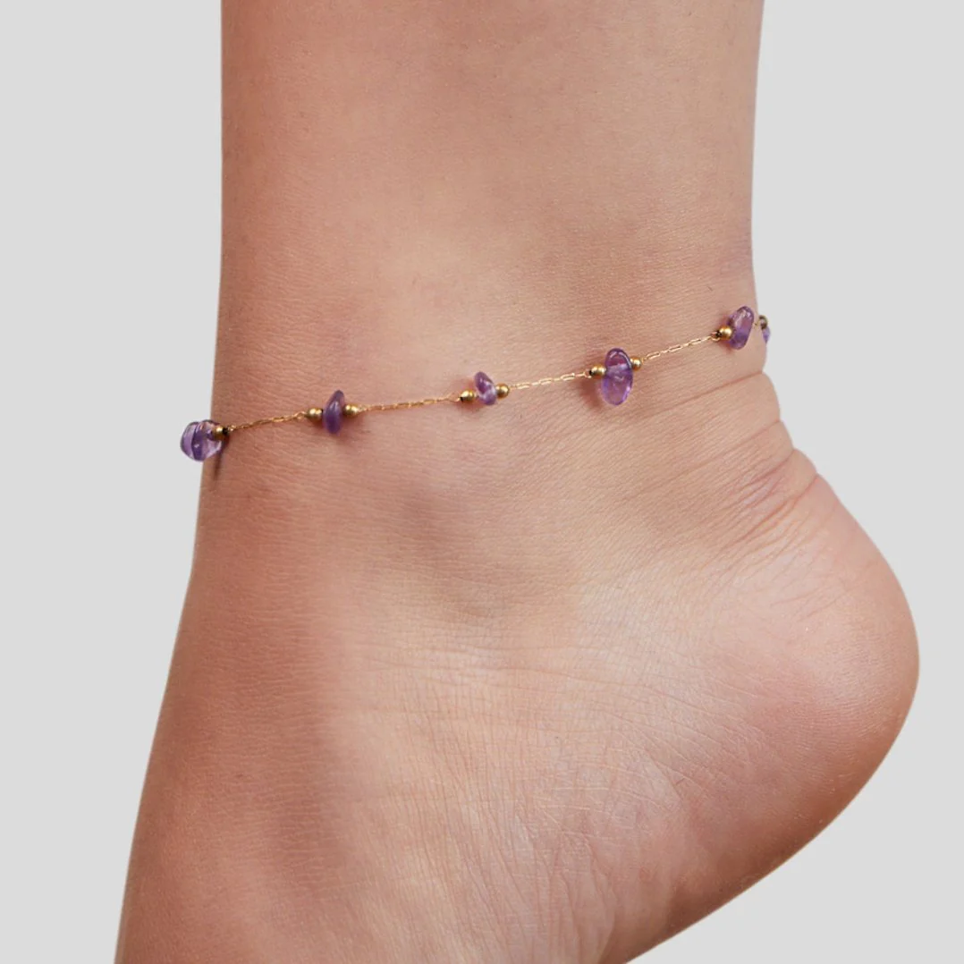 Amethyst Fußkettchen - Image 2