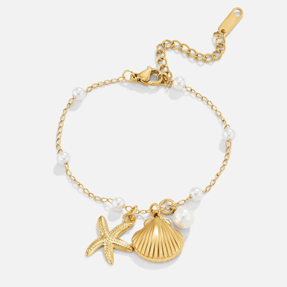 Armband mit Muschelanhängern „Aria“  - Image 4