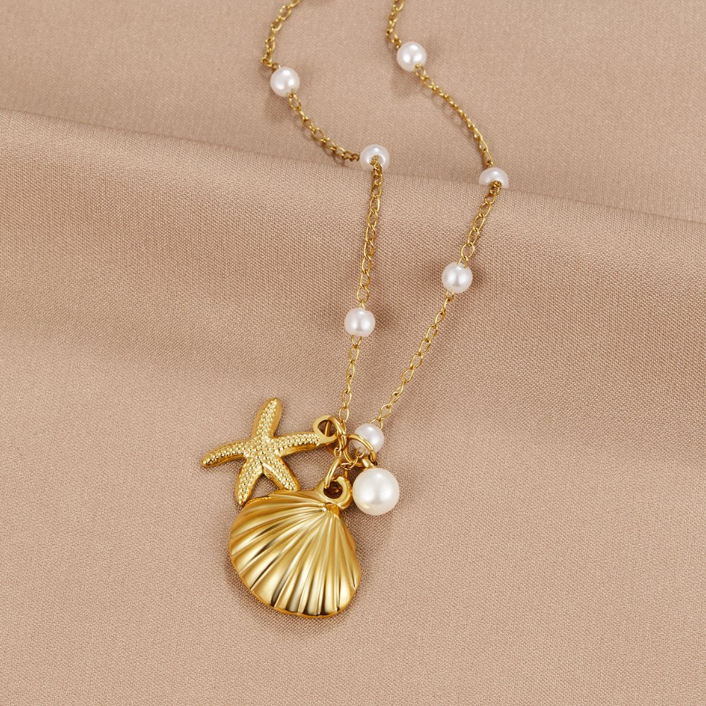 Muschel-Charm-Halskette „Aria“ - Image 3