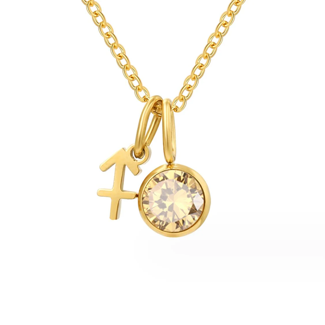 Sternzeichen-Geburtsstein-Halskette „Astria“ - Image 16