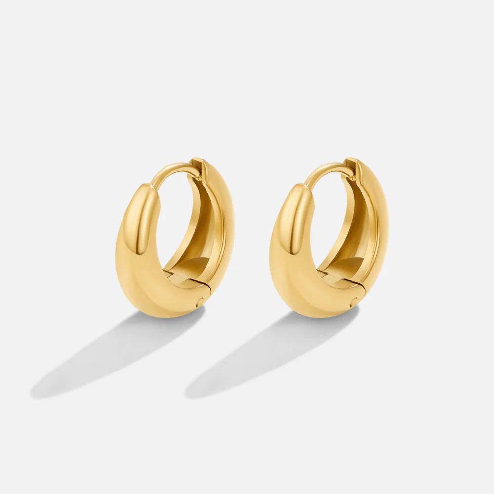 Gold-Creolen „Audrey“