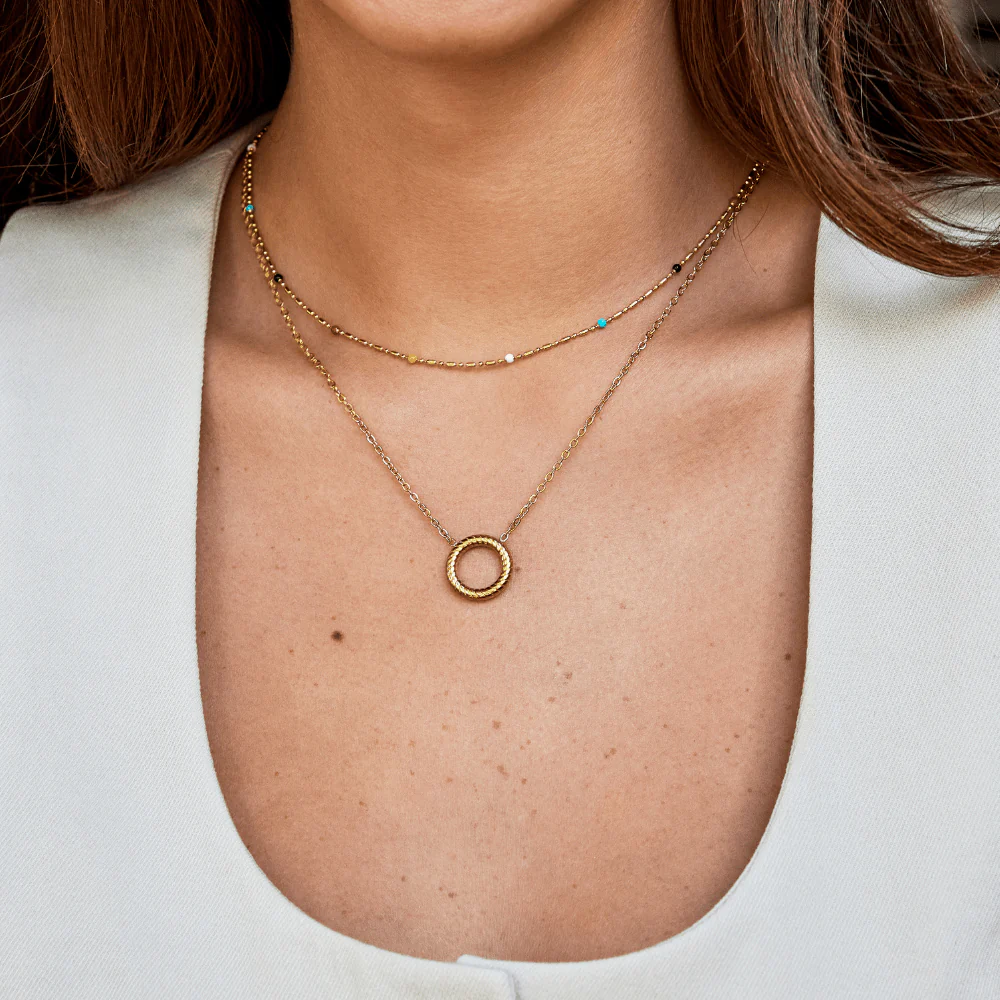 Kreisanhänger-Kette „Avery“ - Image 2
