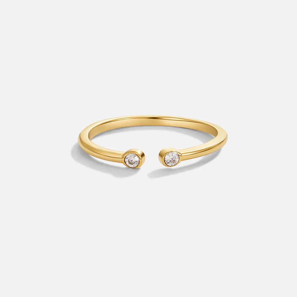 Goldener Stapelring „Sahara“ - Image 3