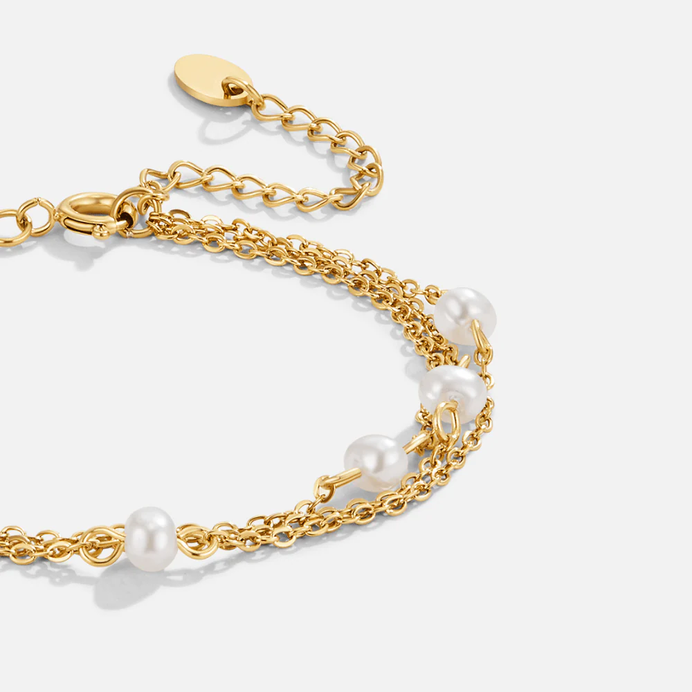 Callie mehrlagiges Perlenarmband - Image 4