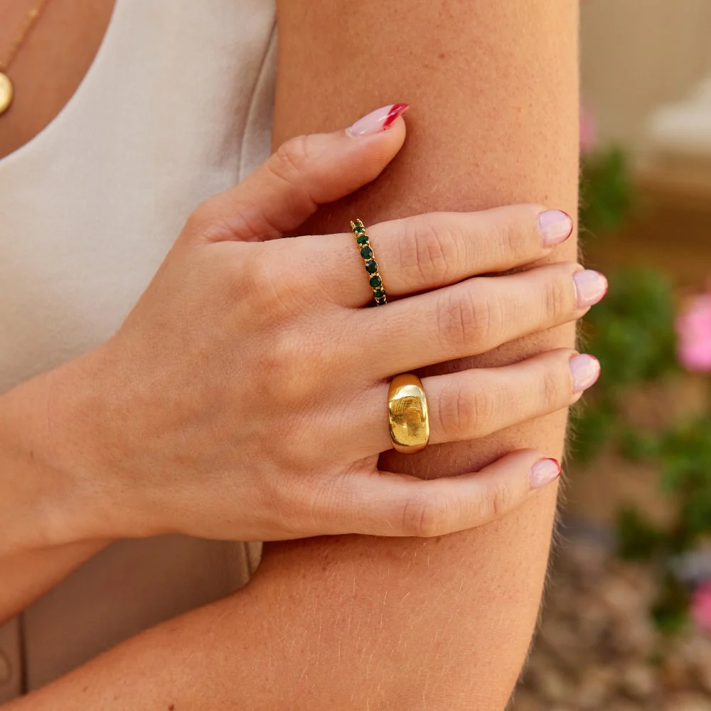 Statement-Ring Gold „Celia“ - Image 2