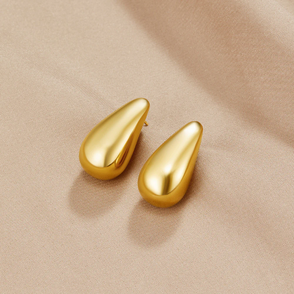 Dakota Gold Tropfenohrringe