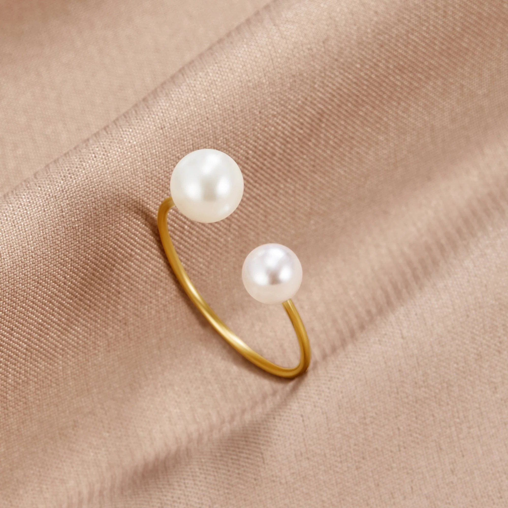 Wrap-Wring mit Perlen „Durya“