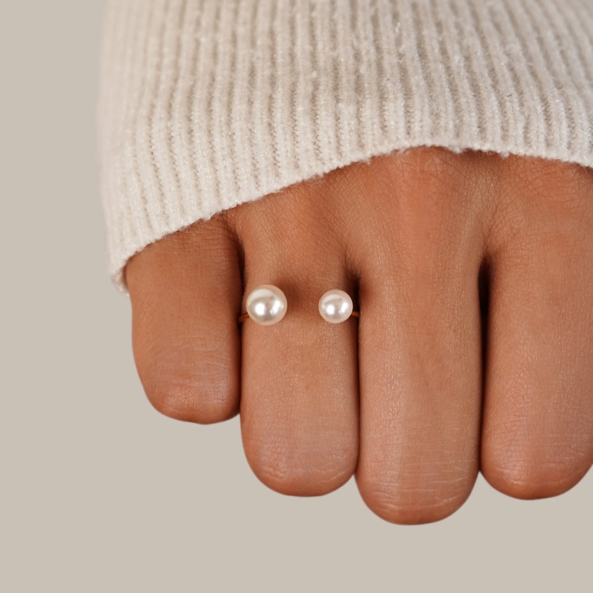 Wrap-Wring mit Perlen „Durya“ - Image 2