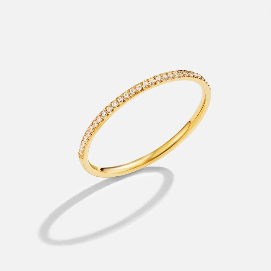 18K Kristallring „Eternity“ - Image 5