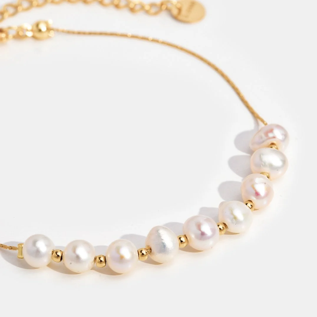 Süßwasserperlenarmband „Eva“ - Image 4