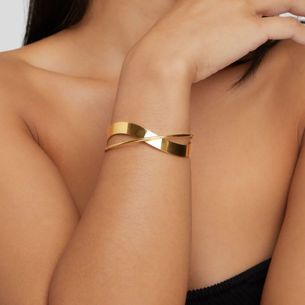 Gold-Armreif „Eve“ - Image 2