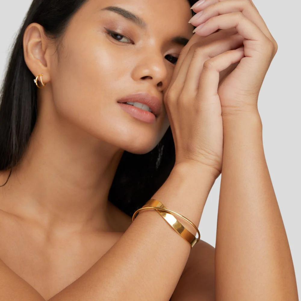 Gold-Armreif „Eve“ - Image 3