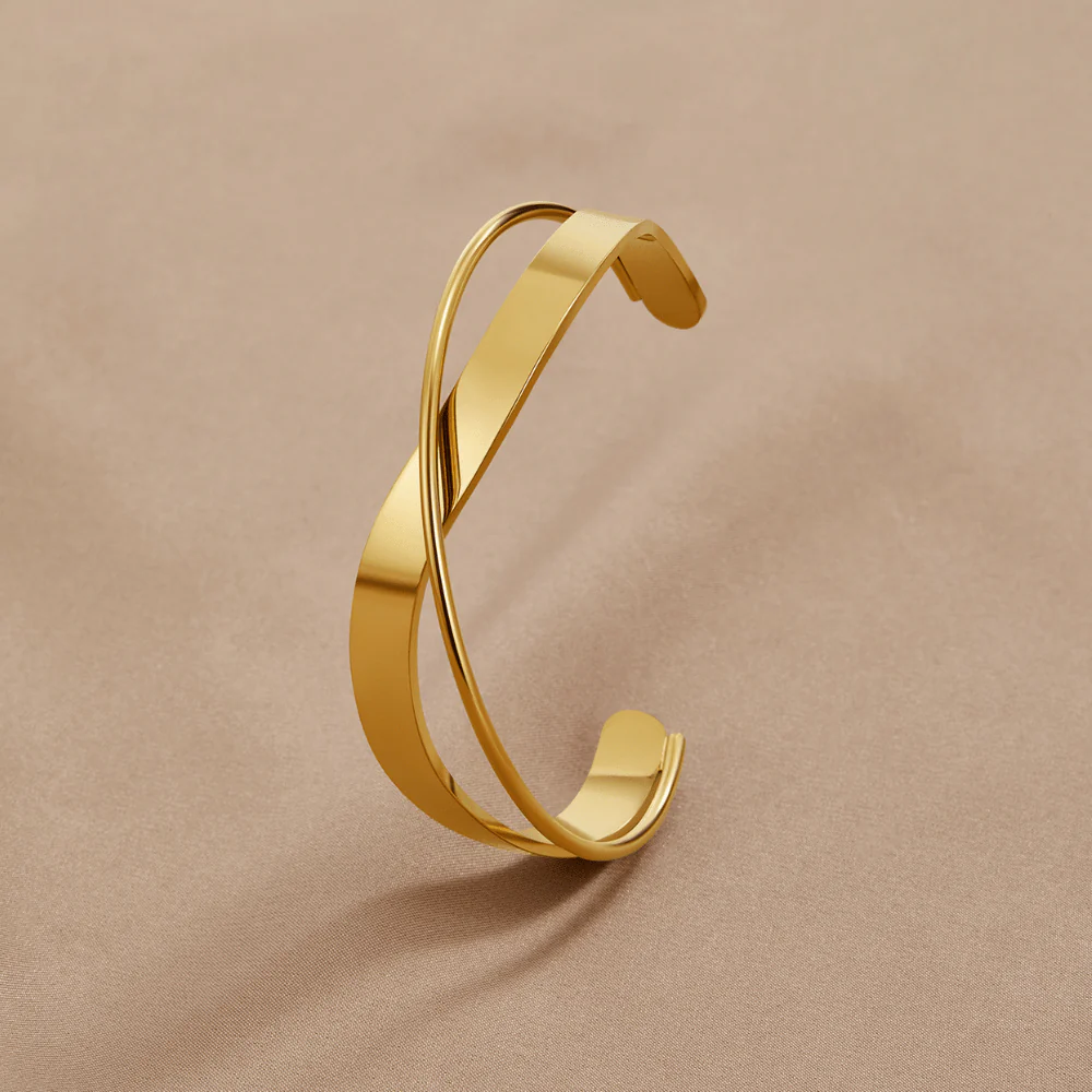 Gold-Armreif „Eve“ - Image 4