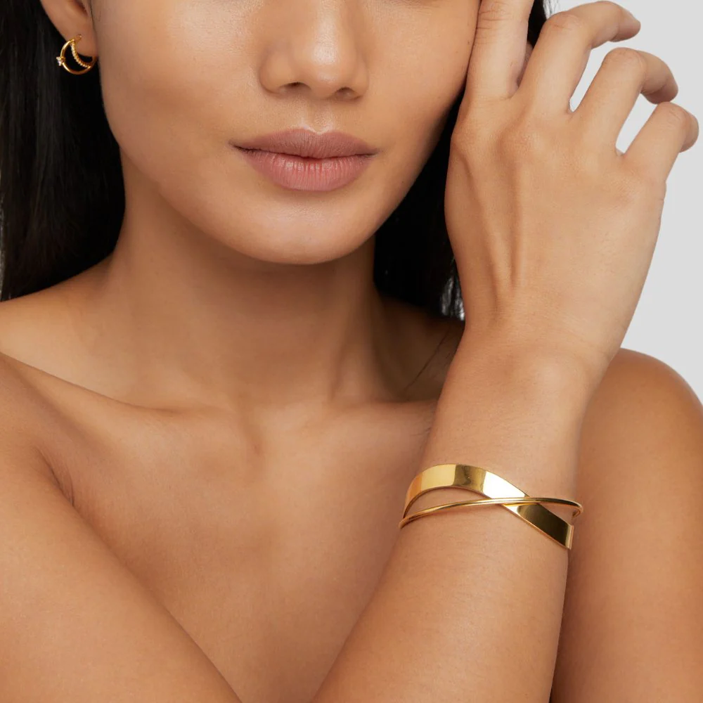 Gold-Armreif „Eve“ - Image 5