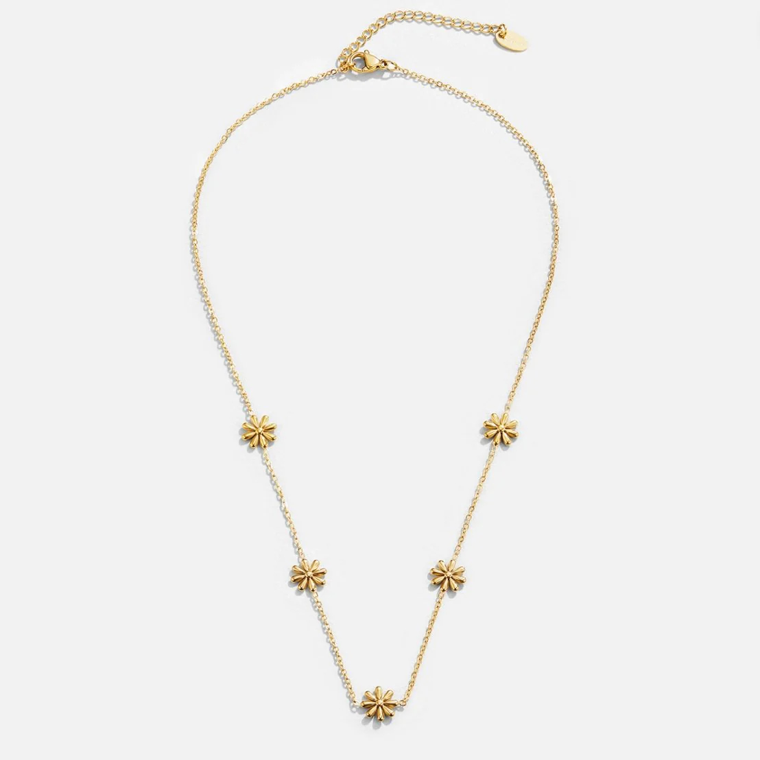 18K Goldkette „Flower Power“ - Image 8