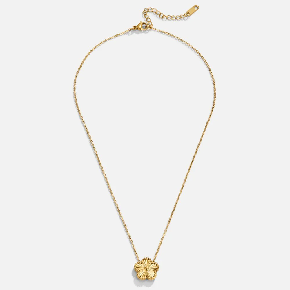 Kostenlose goldene Kleeblatt-Halskette - Image 6