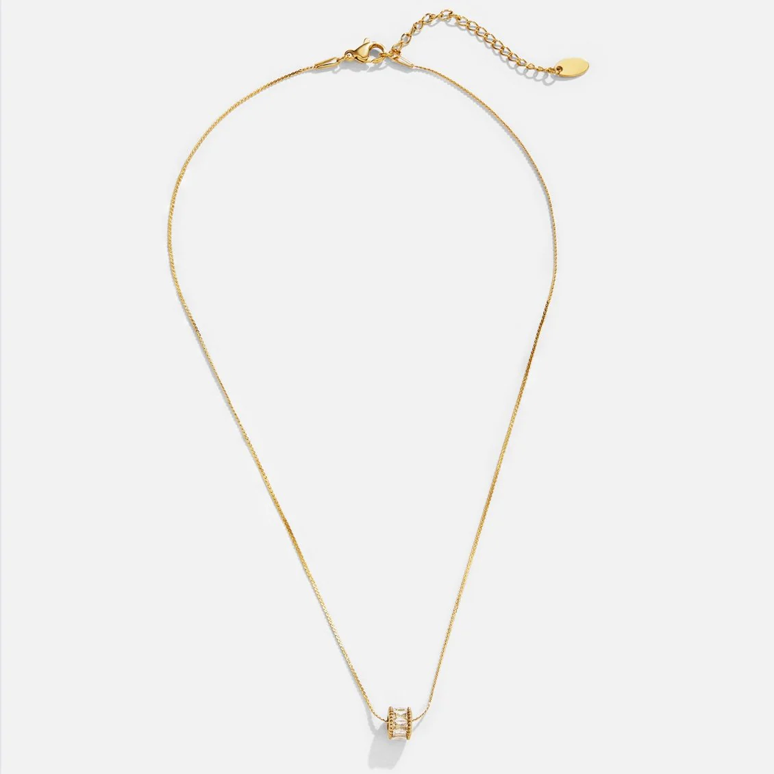 18K Goldkette mit Kristall „Gigi“ - Image 4