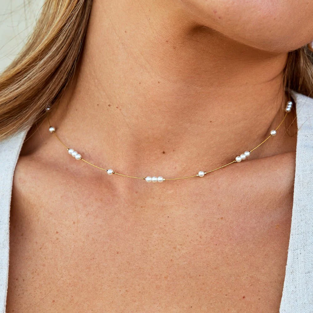 Gigi Perlen-Choker-Halskette - Image 2