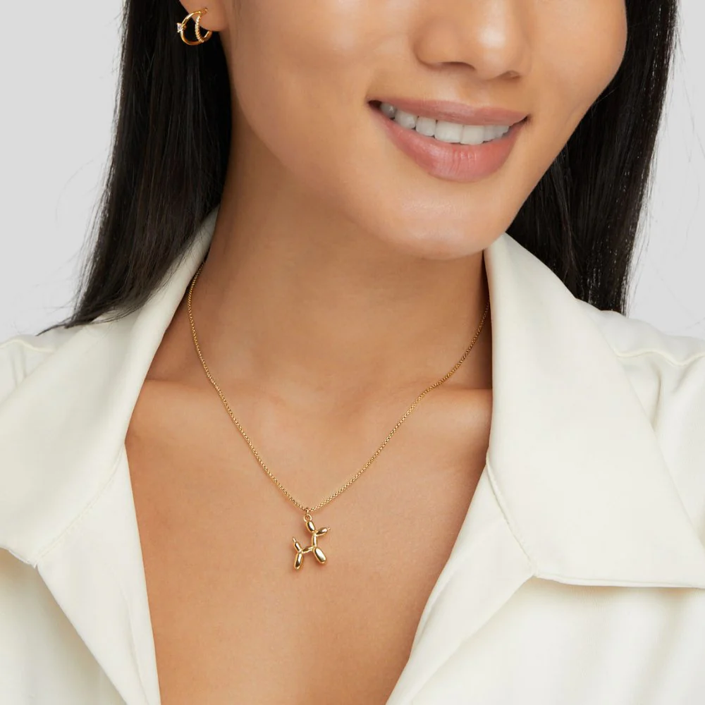 Goldkette mit Ballontier-Anhänger - Image 3