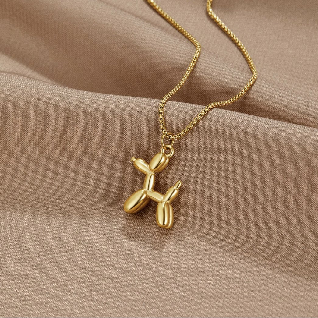 Goldkette mit Ballontier-Anhänger - Image 4