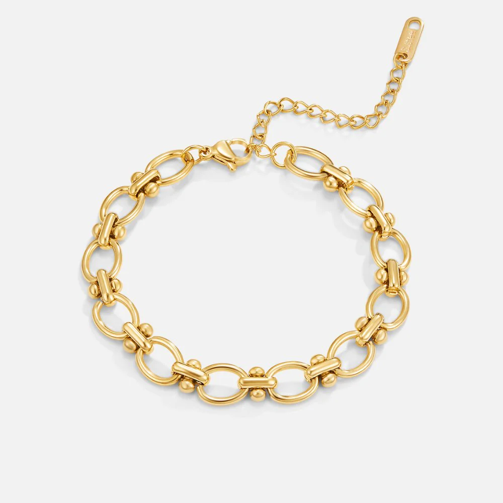 Goldenes Gliederarmband - Image 4