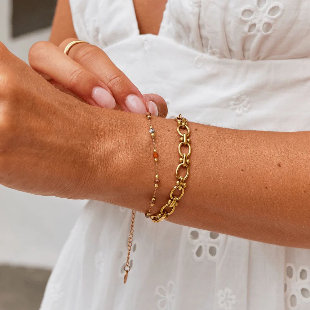 Goldenes Gliederarmband - Image 6