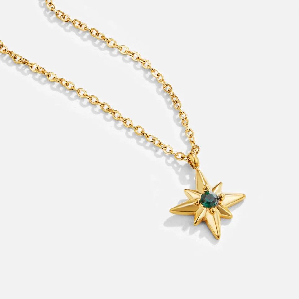 Smaragd-Halskette „Guiding Star“ - Image 5