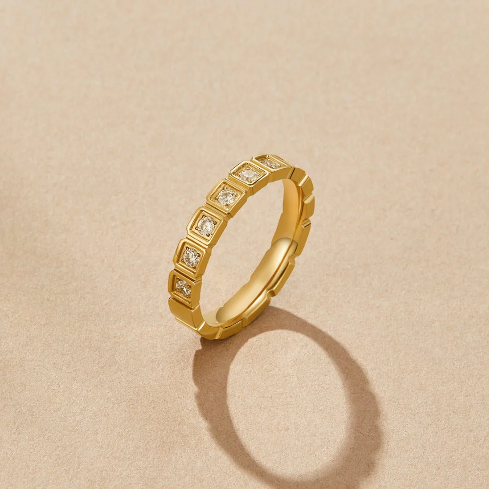 Edelstahl - RING Schablone