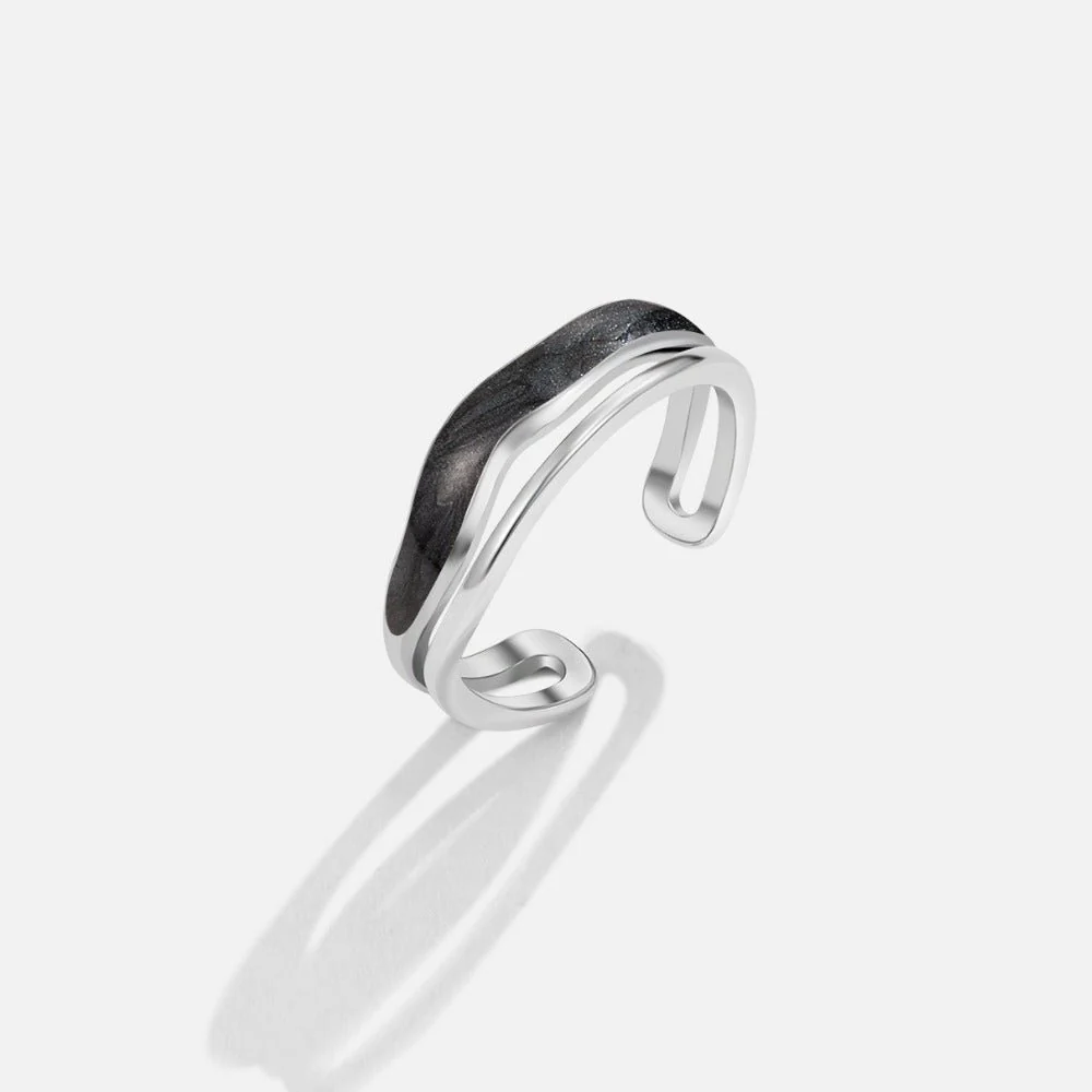 Goldener Stapelring „Sahara“ - Image 3