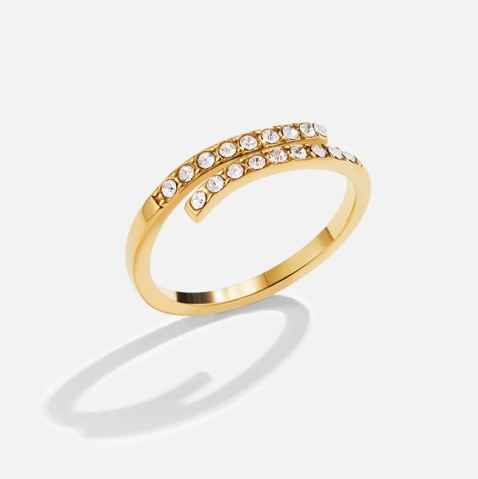Wickelring Gold mit Kristallen - Image 3