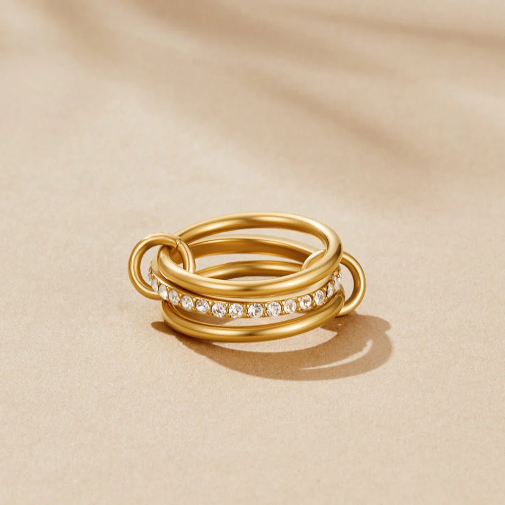 Edelstahl - RING Schablone