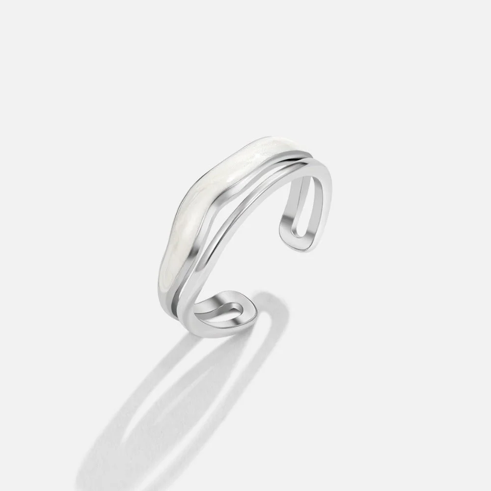 Goldener Stapelring „Sahara“ - Image 3