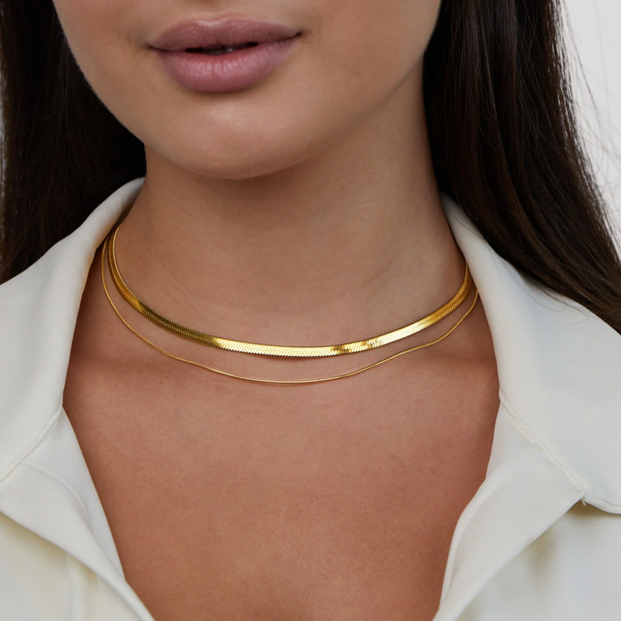 18K Layering-Halskette „Layla“ - Image 3