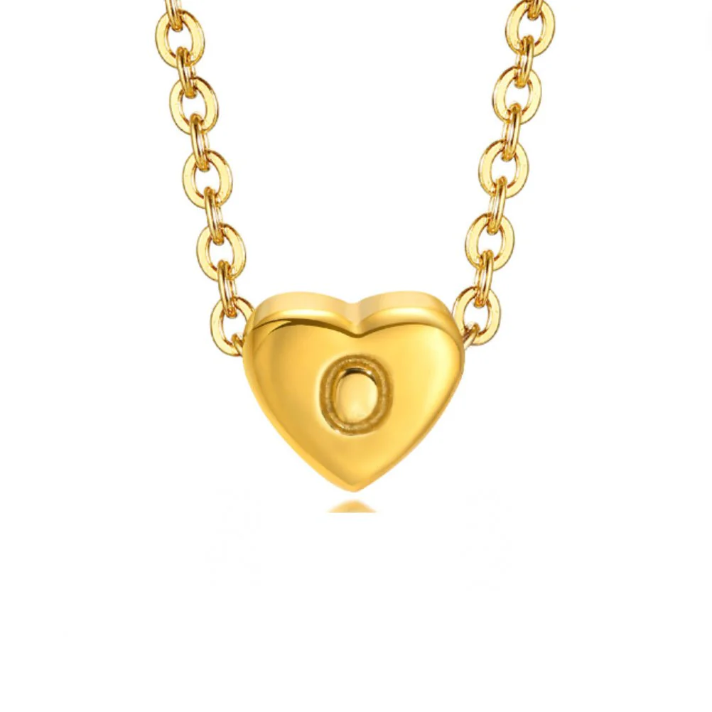 Goldene Herzkette mit Buchstaben - Image 20