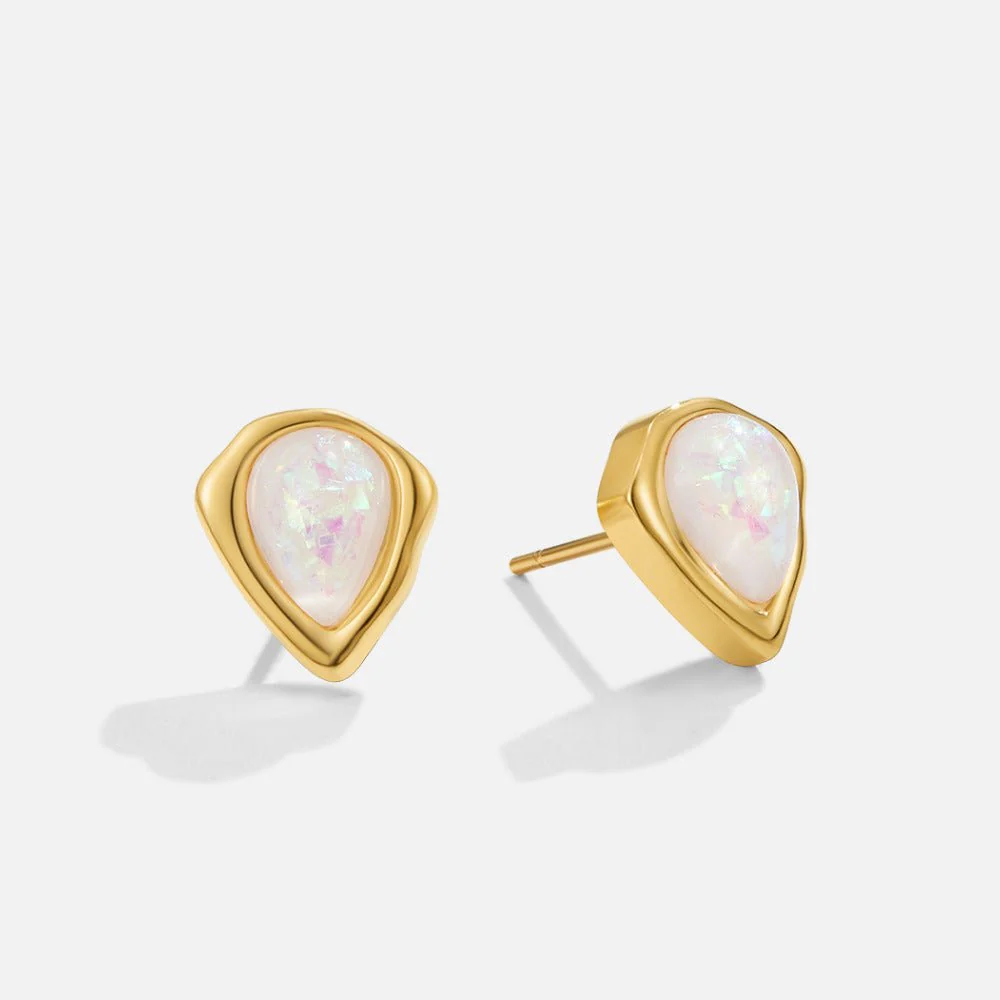 Lilien-Opal-Ohrstecker - Image 3