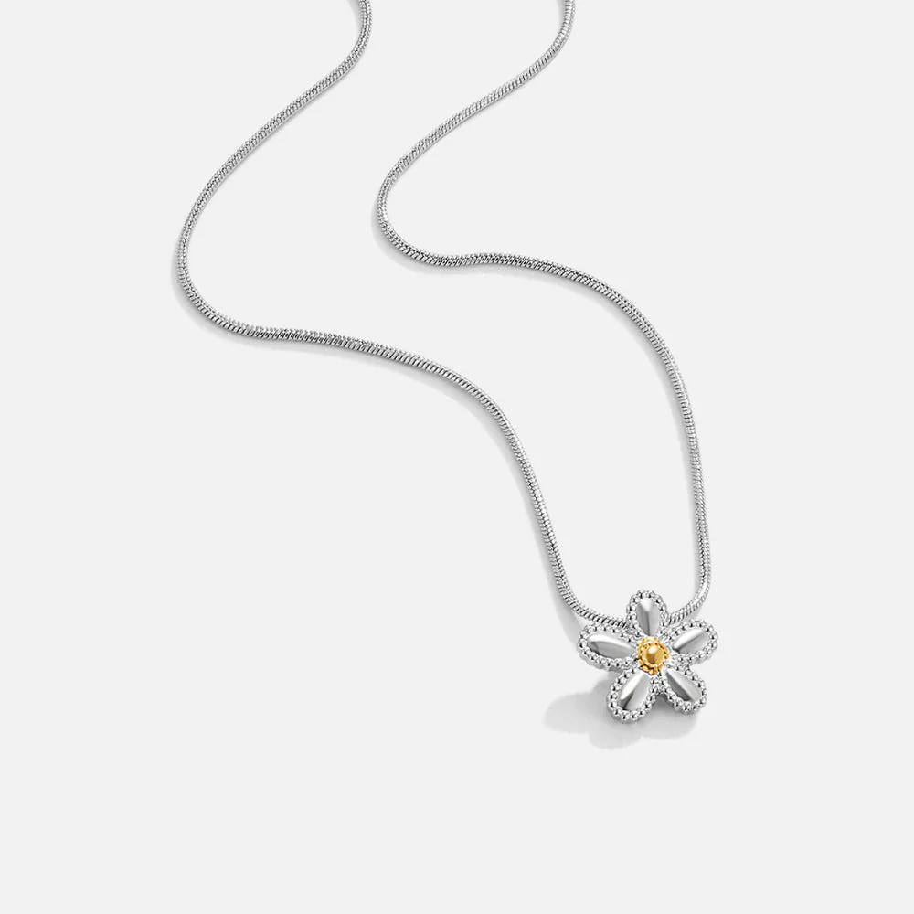 Halskette mit Gänseblümchen-Anhänger - Image 3