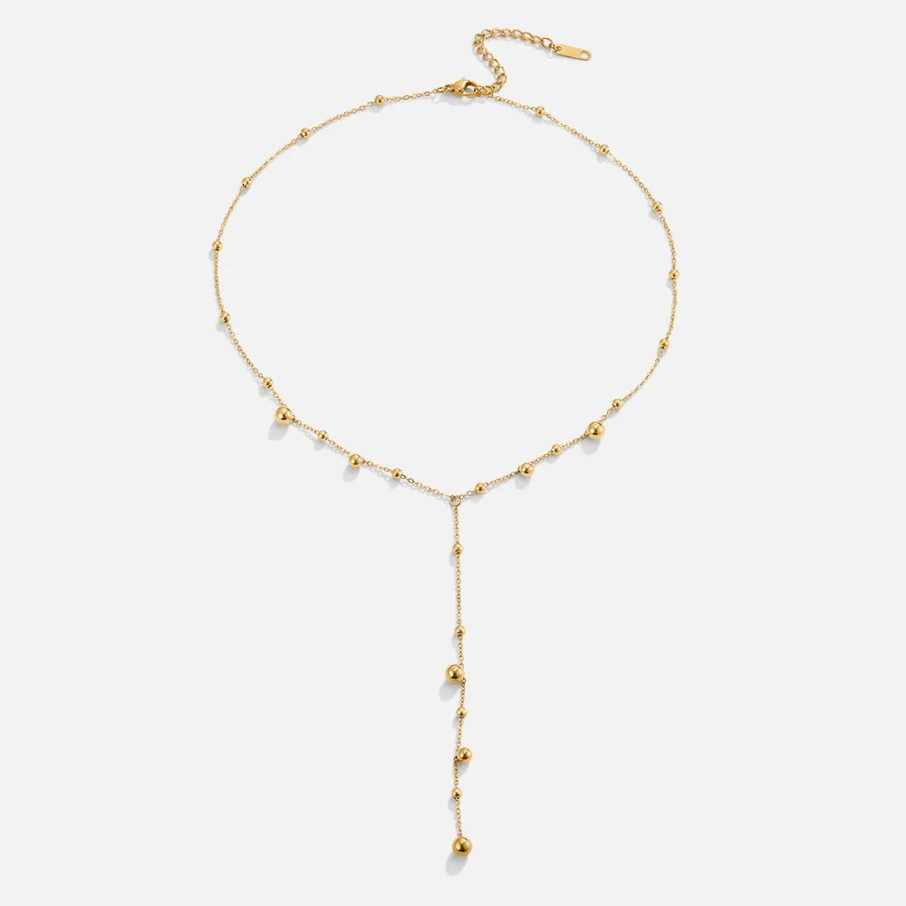 Goldkette mit langem Mittelanhänger „Lovi“ - Image 2
