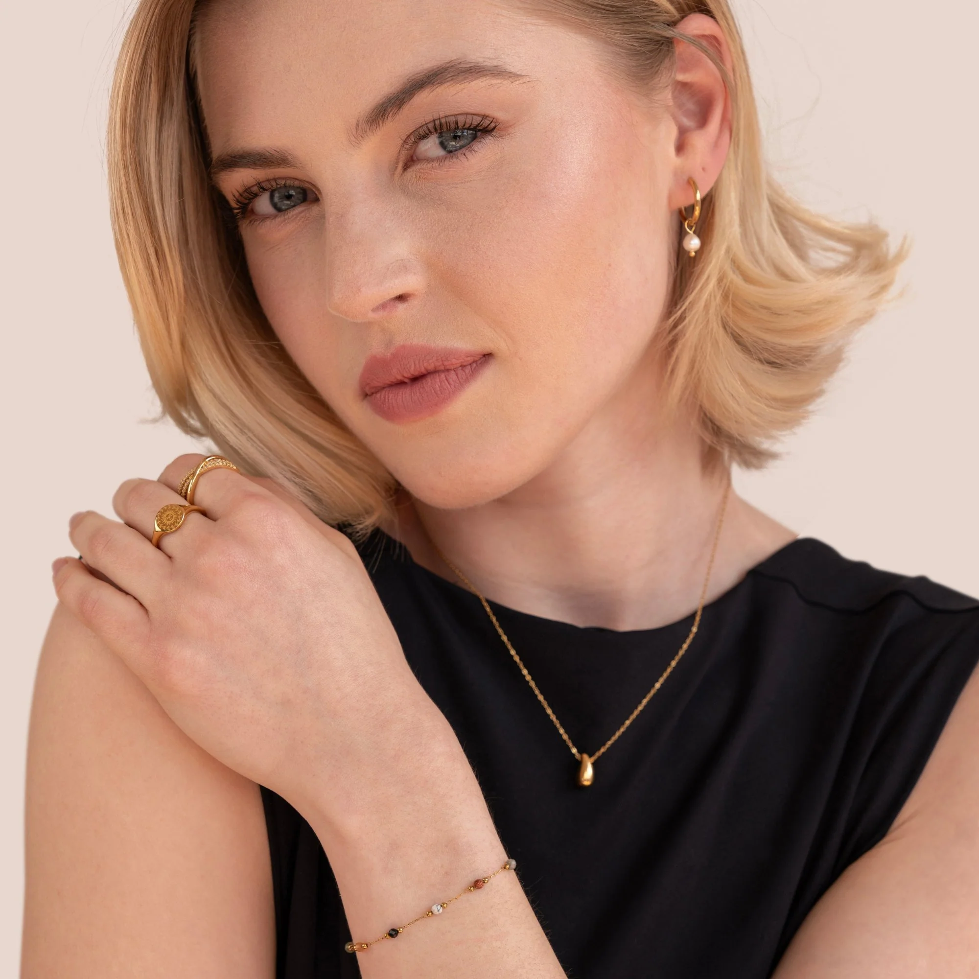 Perlen-Steinarmband „Lulu“ - Image 6
