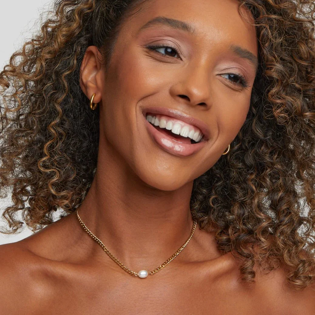 Gold-Creolen „Madison“ - Image 3