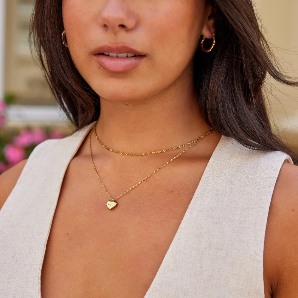 Gold-Halskette „Marina Love“ - Image 2