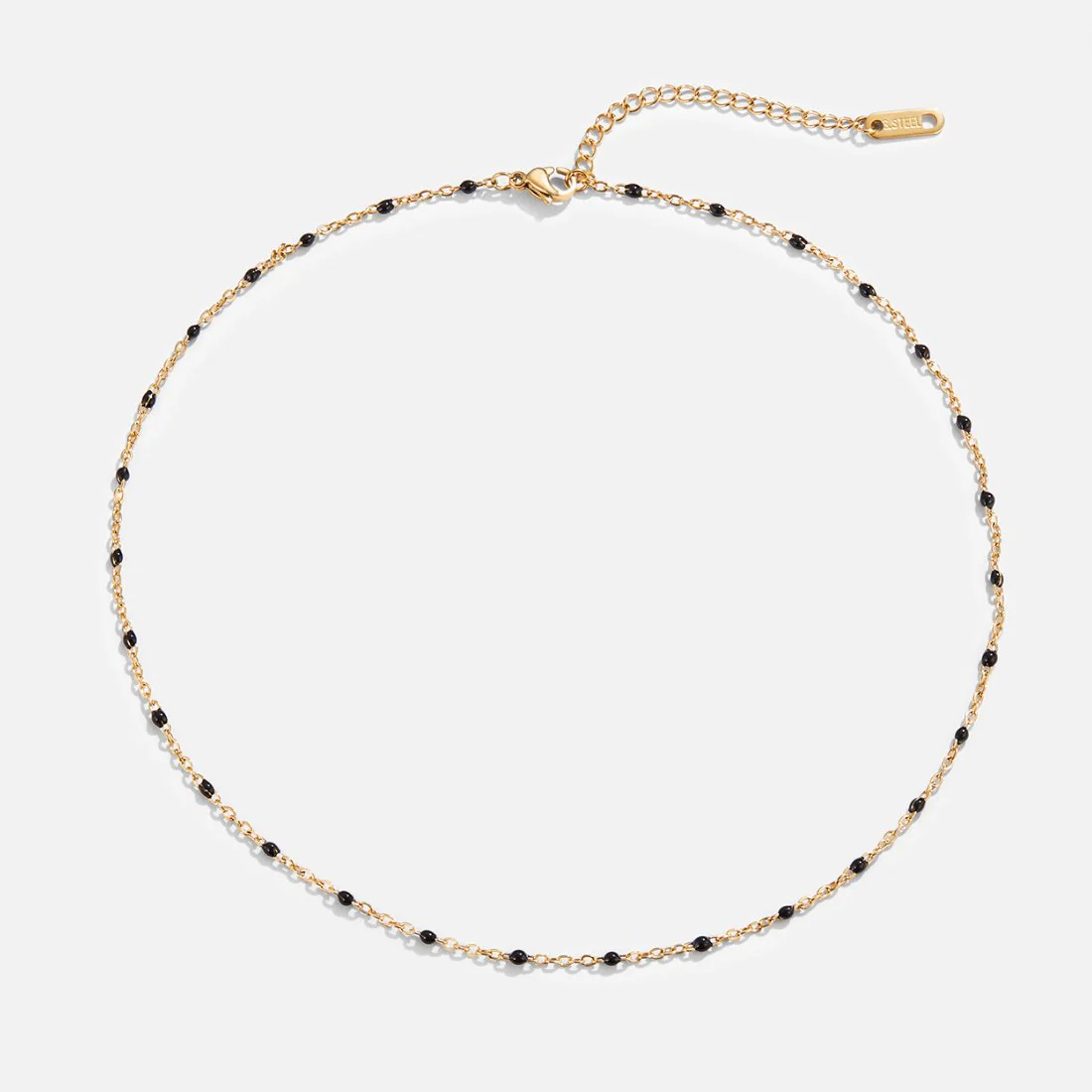 Schwarze Perlenkette „Mila“ - Image 4