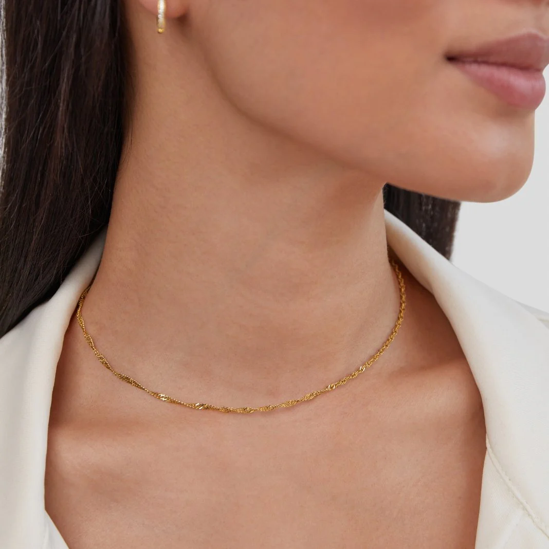 Gedrehte Goldkette „Mila“ - Image 2