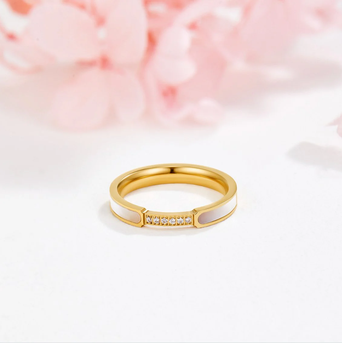 Perlmutt-Kristall-Ring - Image 5